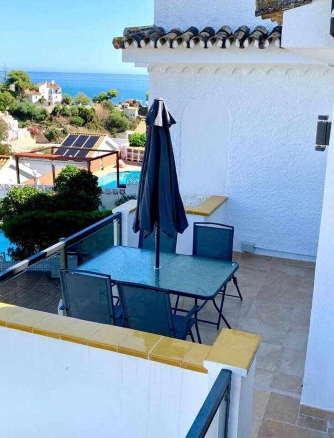 Apartamento 2 En Chalet Con Vista Abierta Al Mar Málaga Dış mekan fotoğraf